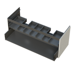 Oristo Szafka pod umywalkę 120 cm SIENA czarny mat