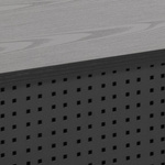 Angus czarna komoda RTV