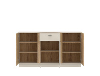 Mosano LUSK101 - Komoda 3D1S Cashmere Dąb Cremona