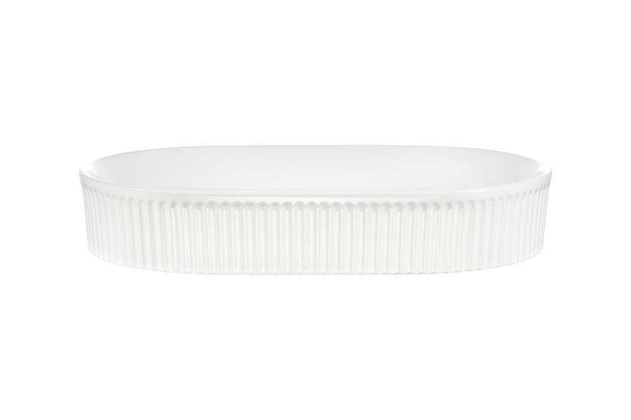 Umywalka Nablatowa Ceramiczna BEYOND 5 WHITE E-6564 Biały Mat