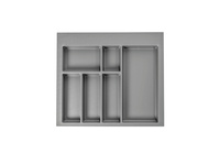 Szafka Kuchenna Dolna 2S z Wkładem Na Sztućce Sorento D60S2+1 AX Puccini Biały Mat Ramka