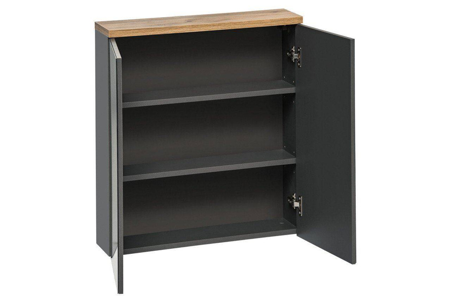 Szafka z lustrem 60 cm Bali szary