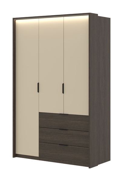 Mola - Szafa 3D3S Dąb Dunin Beż Jasny