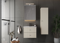 MARCO-03 - Słupek Wysoki 1-drzwiowy Kaszmir Mat