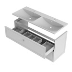 Oristo Zestaw mebli MONTEBIANCO 120 cm biały