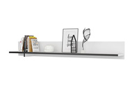 Cross - Półka Wisząca Biały Czarny Mat