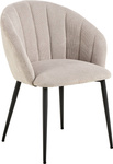 Actona Krzesło Do Jadalni z Podłokietnikiem Daniella Beżowy