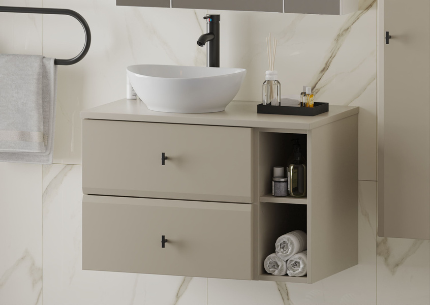 RAY-02 - Szafka pod Umywalkę 2S 60 cm Cashmere