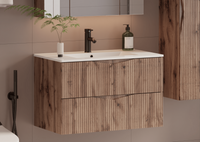 CLEO-01 - Szafka pod Umywalkę 2S 80 cm Dąb Wotan