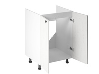 Szafka Kuchenna Dolna 2-drzwiowa Zabudowa Zlewozmywaka D60Z Prowansja Sosna Andersen Biały Mat