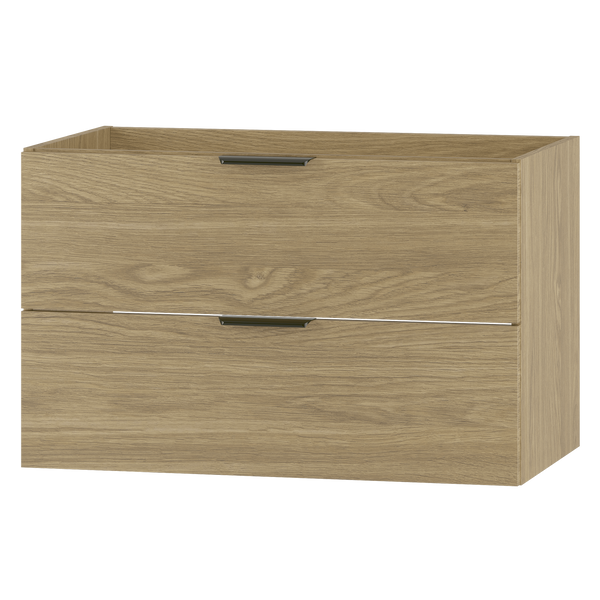 PILE-01 Szafka Pod Umywalkę 2S 80 cm Dąb Olejowany