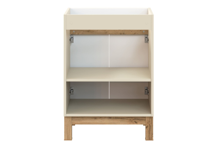 Zestaw Szafka Pod Umywalkę z Blatem 60 cm Bali Cashmere