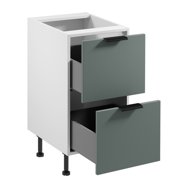 Szafka Kuchenna Dolna 2S Sorento D45S2 AX Biały Green
