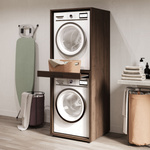 Aza - Zabudowa na Pralkę i Suszarkę 1P Orzech Villa