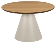 Actona Stolik Kawowy Soli Dąb Naturalny Szary