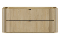 Zestaw Szafka Pod Umywalkę z Blatem 120 cm Ovalia Cremona