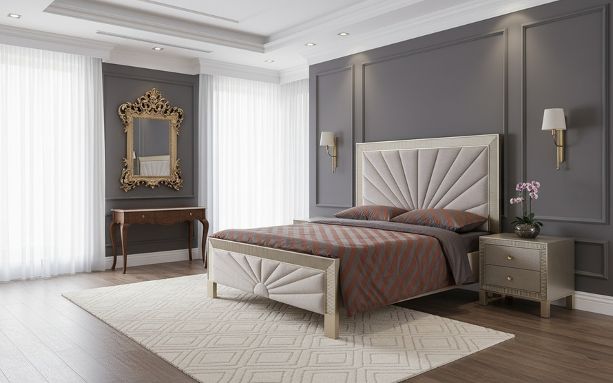 Stilig ST900Q Łóżko tapicerowane 160cm