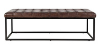 AV1730-78 Ławka pikowana Avola Dark Sienna