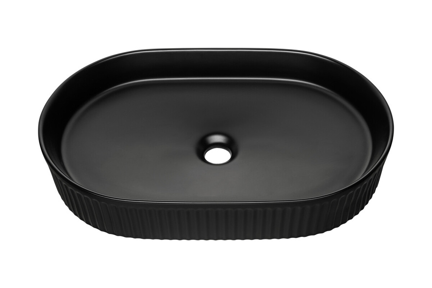 Umywalka Nablatowa Ceramiczna BEYOND 3 BLACK E-6531 Czarny Mat