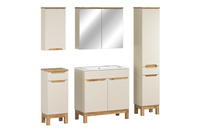 Zestaw Mebli Łazienkowych 80 cm z Umywalką Meblową Bali Cashmere