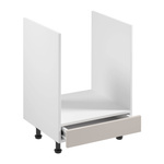 Szafka Kuchenna Dolna 1S Zabudowa Kuchenki Sorento D60ZK Biały Mat Beżowy Mat