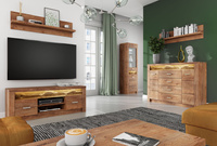 INDIANAPOLIS-9 - Komoda RTV 2 Szuflady Jesion Jasny