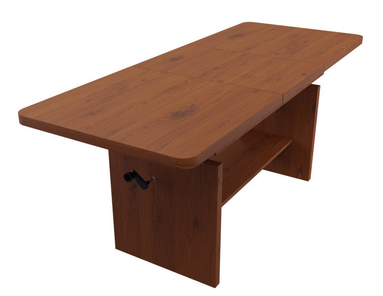 JANEK - Ławostół Ława Rozkładana Stolik Kawowy Dąb Stuletni