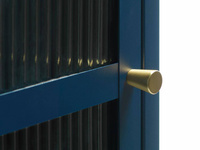 Witryna Bronco H160 cm niebieska