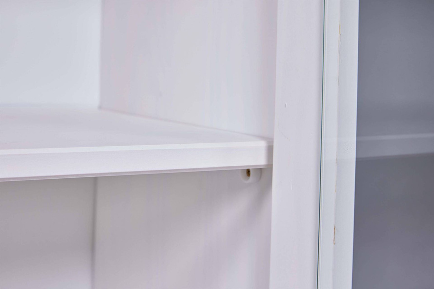 Witryna Westerland drewniana biała