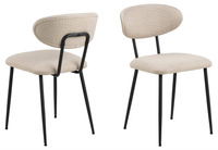 Denise beżowe krzesło