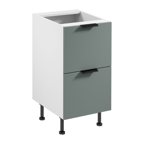 Szafka Kuchenna Dolna 2S Sorento D45S2 AX Biały Green