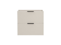 Zestaw Szafka pod Umywalkę z Blatem 100cm i Szafka z Koszem Adel Cashmere