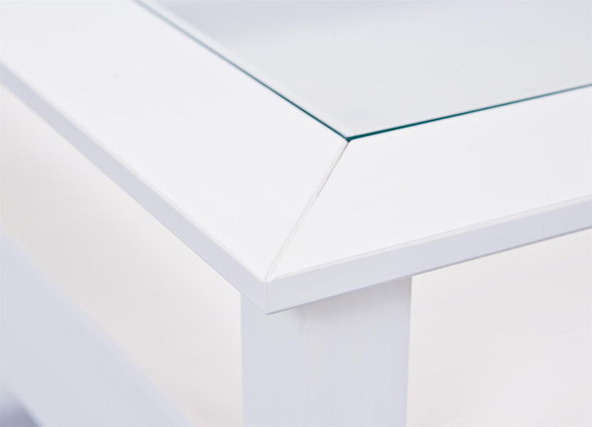 Stolik kawowy PROVENCE 1 drewniany biały