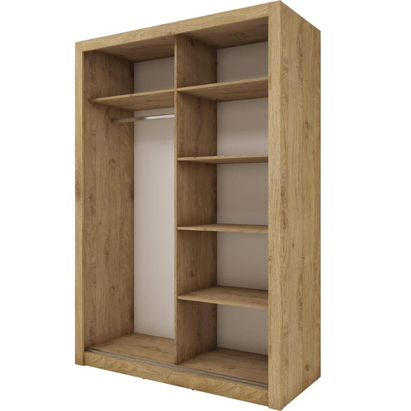 IDEA ID-17 - Szafa Przesuwna 2-drzwiowa Dąb Shetland