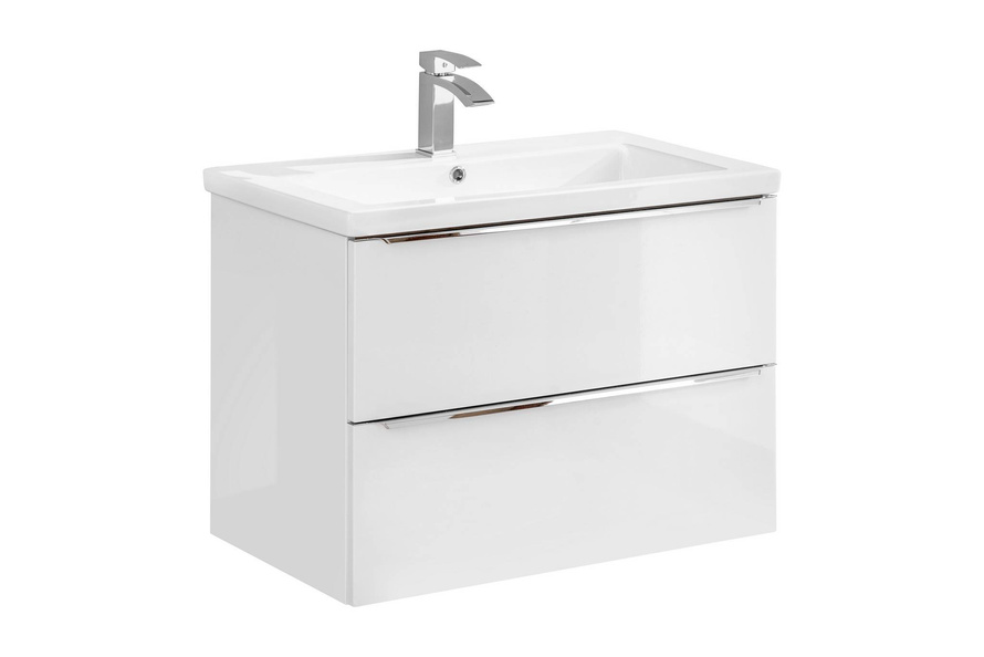 CAPRI WHITE 821 Szafka pod umywalkę 2S 80 cm
