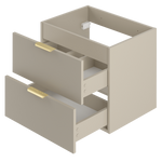 PILE-02 Szafka Pod Umywalkę 2S 60 cm Cashmere