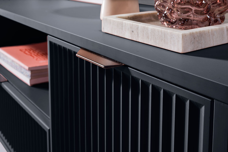 LINKaSTYLES-3 - Komoda RTV 2D1S Indigo