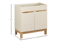 Szafka Pod Umywalkę 80 cm 2D Bali Cashmere