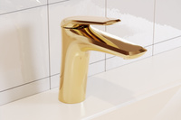 Bateria Umywalkowa Niska Niagara Złota