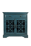 AV175-32  Komoda 2D/1S Avola Antique blue