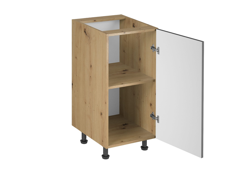 Szafka Kuchenna Dolna 1-drzwiowa D40 P/L Langen Grey