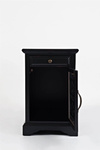 AV275-22  Szafka 1D/1S Avola Antique Black