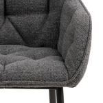 Actona Krzesło Z Podłokietnikiem Brooke Szare