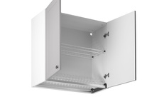 Szafka Kuchenna Górna 2-drzwiowa z Ociekarką G80C Linea Grey Szary Mat