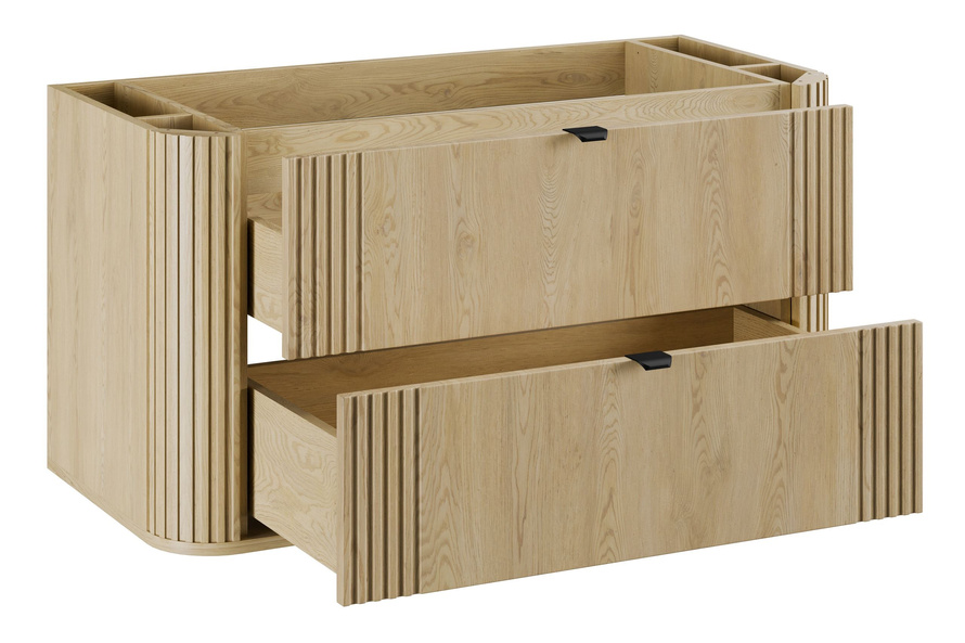 Zestaw Szafka Pod Umywalkę z Blatem 100 cm Ovalia Cremona