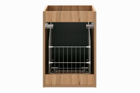 Adel Oak Szafka pod Blat 40 cm 1 Drzwi z Koszem na Pranie