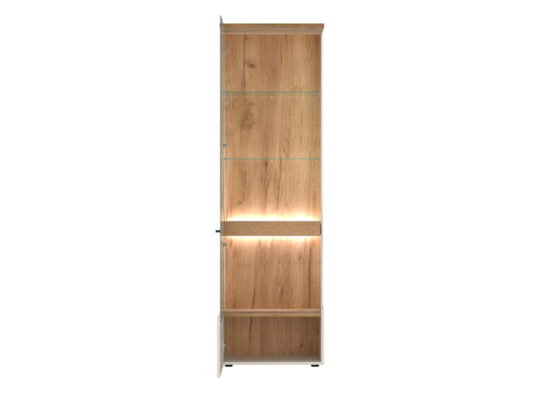 Cut Out CTUV01L - Witryna 1D Lewa Cashmere Dąb Coast Evoke