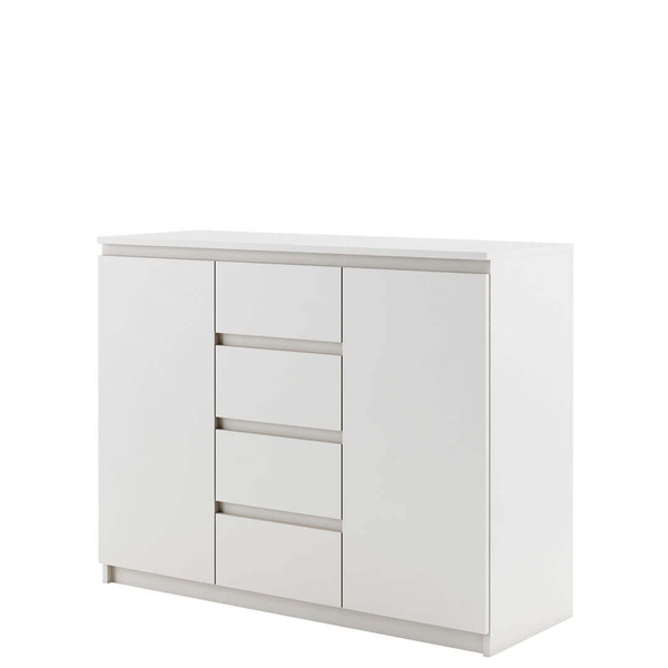 IDEA ID-04 - Komoda 2D4S Biała