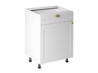 Szafka Kuchenna Dolna 1D1S D60S1-D2 Linea White Biały Mat
