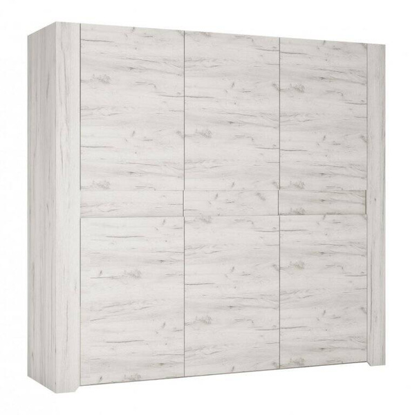 Angel TYP-22 - Szafa 3-drzwiowa Dąb White Craft